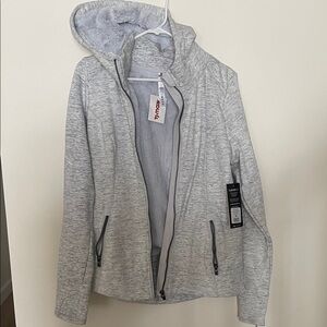Cuddl Duds Light Gray Women's Utility Jacket